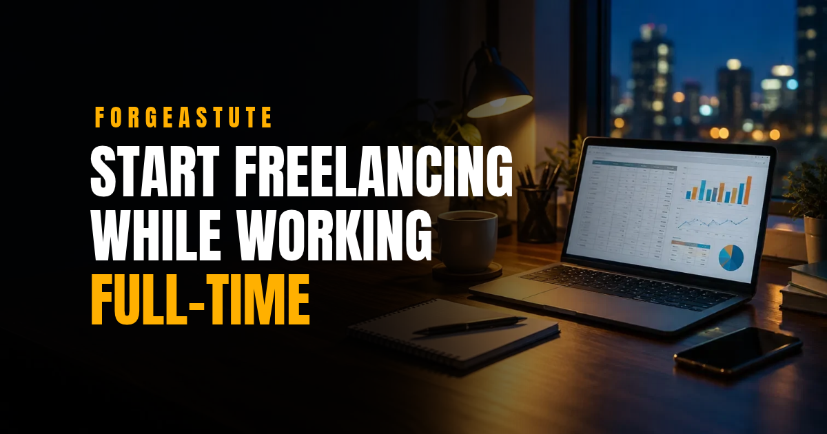How to Start Freelancing While Working Full-Time (A Simple 5-Hour Plan)